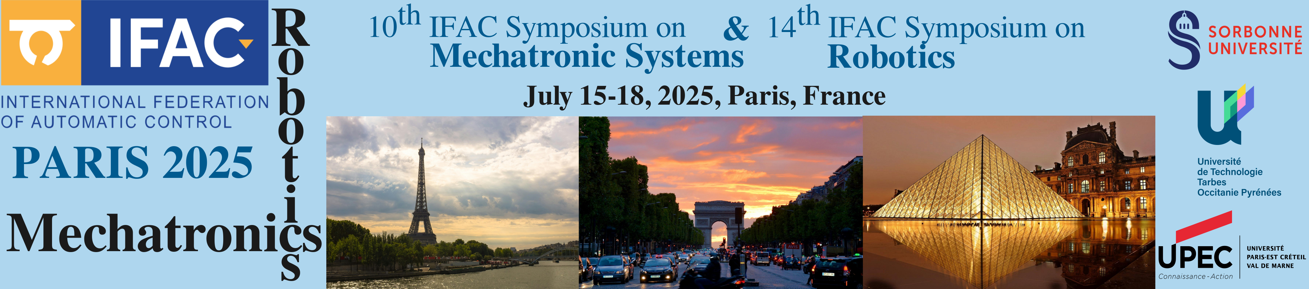 Mechatronic Systems - 10th MECHATRONICS 2025™